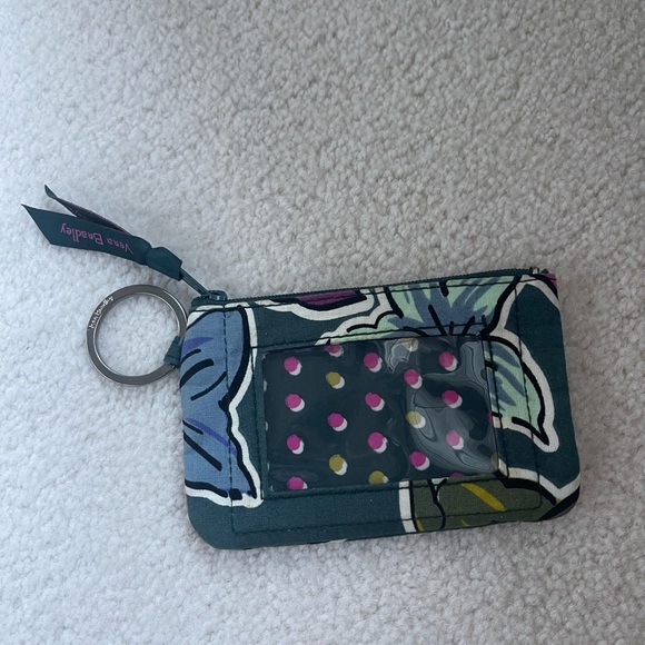 Vera Bradley Floral Keychain Wallet - Picture 1 of 4